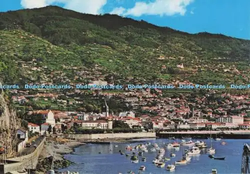 D297072 Funchal. Madeira. Ostansicht. Hans Huber. F. Ribeiro