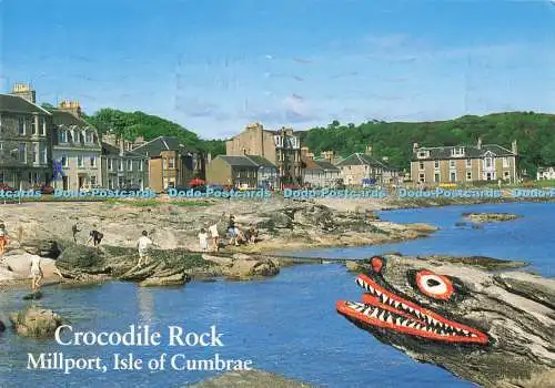 D290258 Isle of Cumbrae. Millport. Krokodilfelsen. Whiteholme. Dundee. A Hail Ca