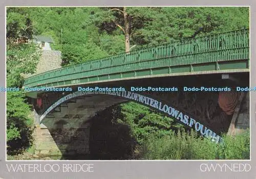 D294189 Gwynedd. Waterloo Bridge. J. Arthur Dixon. E. Lloyd Jones