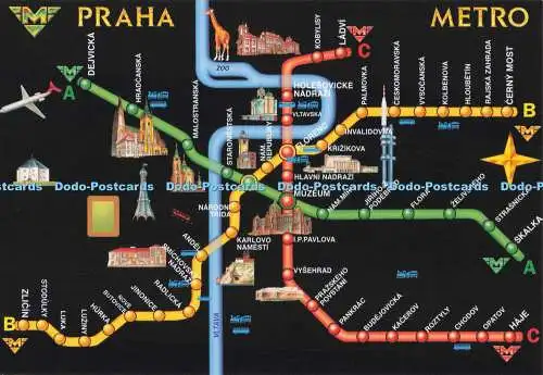 D294191 Praha Metro. Vydavatelstvi Julius Pufler