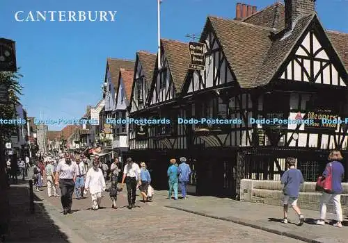 D294196 Canterbury. The Weavers und St. Peter Street. J. Salmon. Sevenoaks. Kent