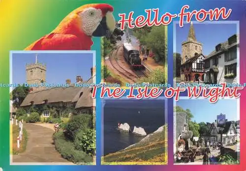 D290282 Hallo von der Isle of Wight. Godshill. W. J. Nigh. Schaftlin. Multi View