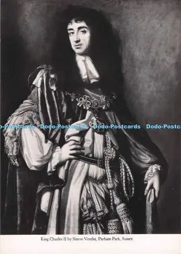 D292006 Sussex. Parham Park. König Karl II von Simon Verelst