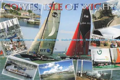 D290284 Cowes. Isle of Wight. W. J. Nigh. Schaftlin. I.W. Multi View