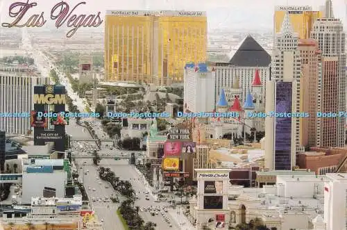 D297121 Las Vegas. Der Las Vegas Strip. Eine leuchtende Wüstenoase. Reno Tahoe Speci