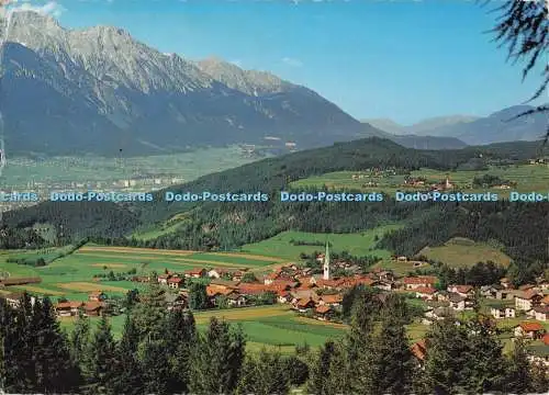 D297126 Mutters. Tirol. Blick auf Innsbruck mit Bettelwurf. Tiroler Kunstverlag