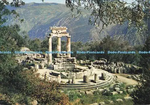 D294235 Griechenland. Delphi. Thalos oder Rotunde. J. Arthur Dixon. Inverness. Schottland