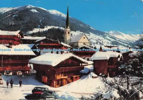 D297131 Alpbach in Tirol. Dorfbild Mit Schatzberg. Risch Lau