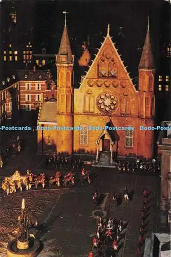 D294249 Miniatuurstad Madurodam Den Haag. Der Innenhof. Euro Farbkarten