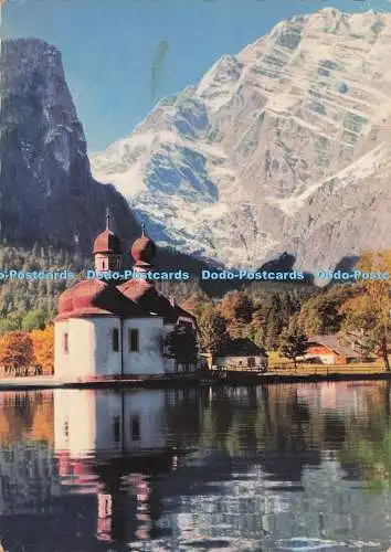 D294251 Königssee. St. Bartholoma Mit Watzmann Ostwand. F. G. Zeitz