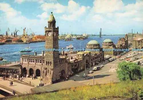 D294255 Hamburg. St. Pauli. Landungsbrücken
