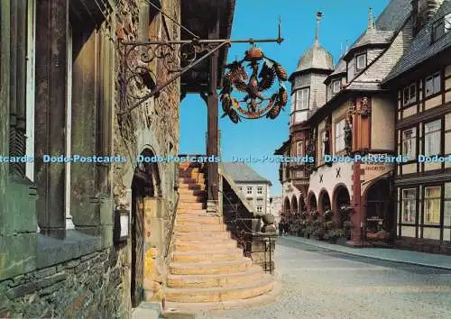 D294277 Goslar. Harz. Rathaustreppe. Andres