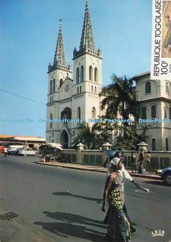 D294280 Togo. Lome. Die Kathedrale. Iris. Mexichrom. P. Chareton