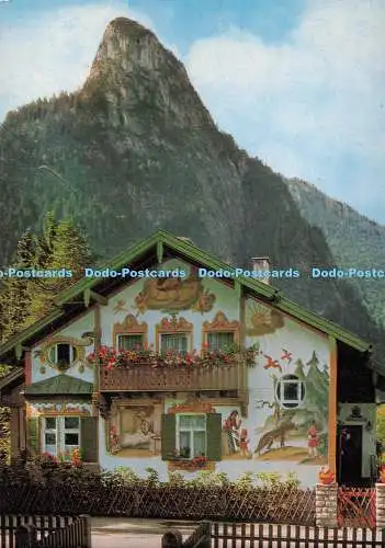 D290363 Oberammergau. Rotkappchenhaus Mit Kofel. Franz Milz
