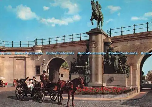 D294283 Oostende. Denkmal für König Leopold II. Krüger
