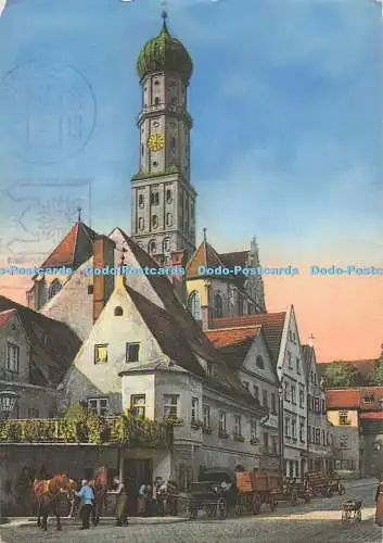 D290369 Augsburg Milchberg mit St. Ulrich. Ursula Togel