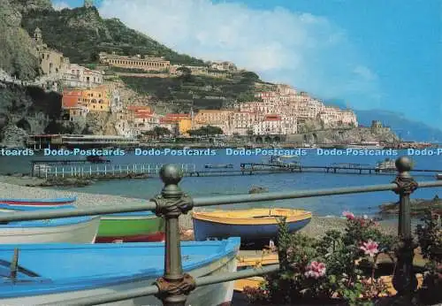 D297183 Amalfi. Panorama. Vincenzo Carcavallo. Napoli