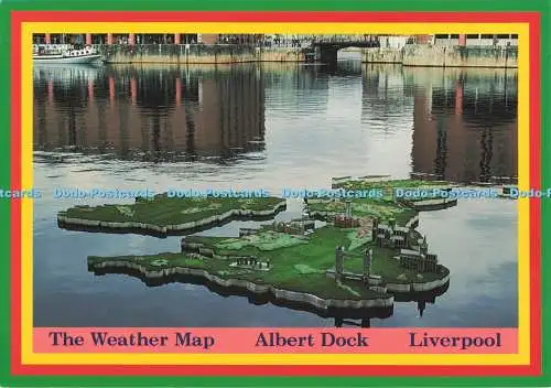 D294294 Liverpool. Albert Dock. Die Wetterkarte. E. T. W. Dennis. John Hinde. Gl