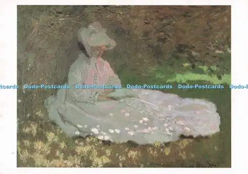 D292097 Baltimore. Walters Art Gallery. Lesefrau. Claude Monet. Hazan. SPAD