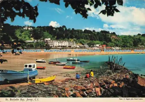 D292103 C.I. Trikot. St. Brelades Bay. John Hinde. E. Nagele