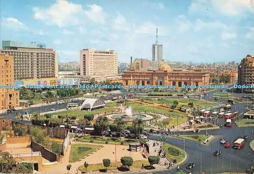 D297197 Kairo. Midan El Tahrir und das Ägyptische Museum. Lehnert und Landrock. K.
