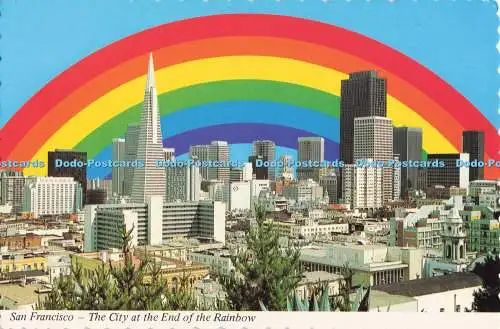 D294307 San Francisco. Die Stadt am Ende des Regenbogens. Smith Neuheit. Mike R