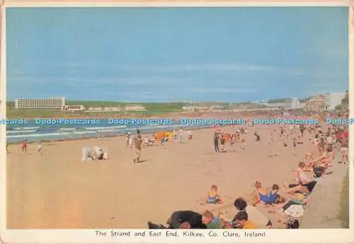 D292110 Irland. Kilkee Co. Clare. The Strand und East End. Cardall. Dublin