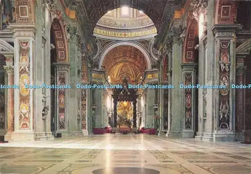 D290413 Citta Del Vaticano. Innenraum der Peterskirche. ALTER