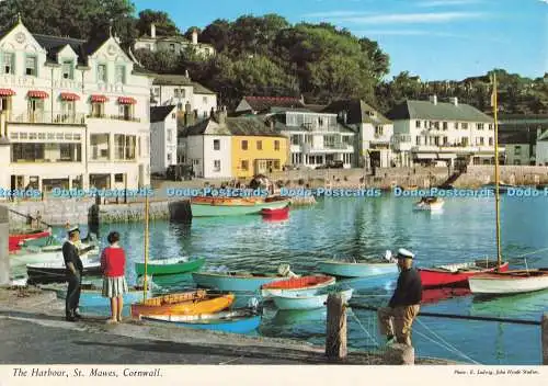 D294360 Cornwall. St. Mawes. Der Hafen. John Hinde. E. Ludwig