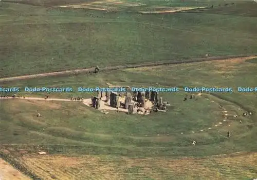 D294403 Stonehenge. Wiltshire. Air View. Aus Westen. George Pulman. Krone