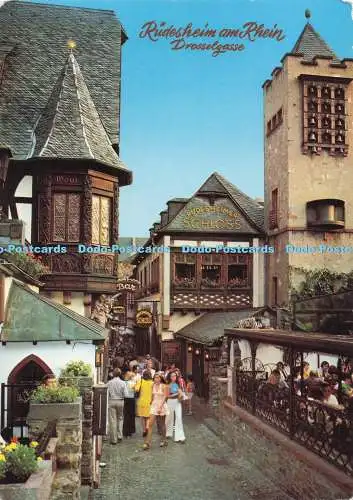 D292209 Rüdesheim am Rhein. Drosselgasse. Rahmel