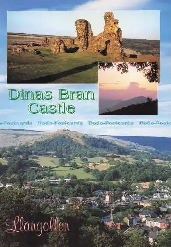D294411 Llangollen. Schloss Dinas Bran. Richter. C. 19856. David Toase. Multi View