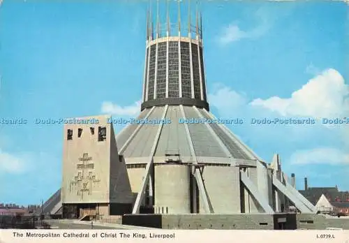 D292267 Liverpool. Die Metropolitankathedrale Christi des Königs. E. T. W. Denn