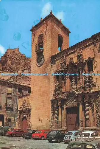 D292276 Alicante. St. Maria auf Hintergrund. Schloss St. Barbara. J. Jimenez