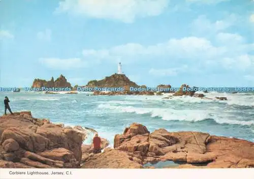 D292290 C.I. Trikot. Leuchtturm Corbiere. E. T. W. Dennis. Scarborough. Vorfach