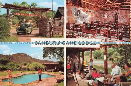 D297405 Samburu Game Lodge. John Hinde. K. T. Alexander. Multi View