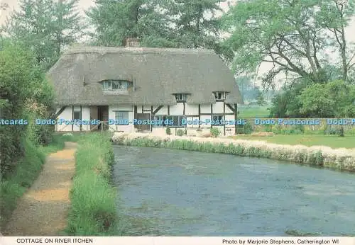 D292330 Cottage on River Itchen. Hampshire Federation of Women Institutes. Richter