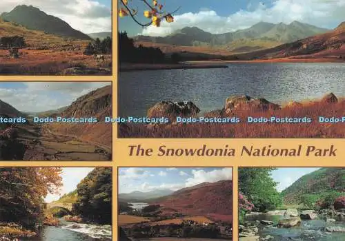 D294537 Der Snowdonia Nationalpark. John Hinde. Redruth. Cornwall. Multi View