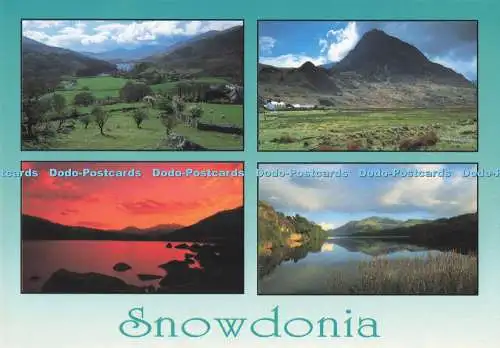 D294538 Snowdonia. John Hinde. Redruth. Cornwall. Multi View