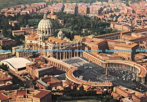 D290615 Citta del Vaticano. Platz und Kirche St. Peter. Ma. Pi. R