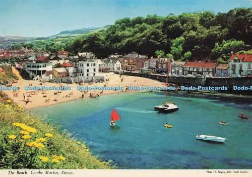 D292336 Combe Martin. Devon. Der Strand. John Hinde. E. Nagele