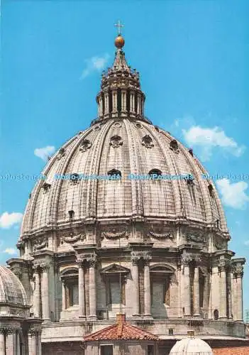D290616 Citta del Vaticano. Die St. Peter Kirche. Die Kuppel. Ma. Pi. R