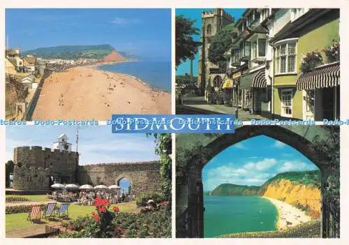 D294539 Sidmouth. John Hinde. Redruth. Cornwall. Multi View