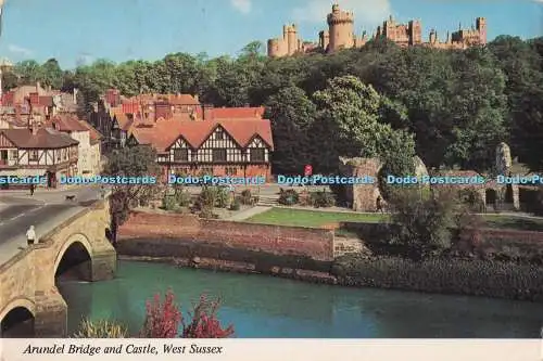 D292346 West Sussex. Arundelbrücke und Schloss. Bennett. Lenham. Kent. 1978