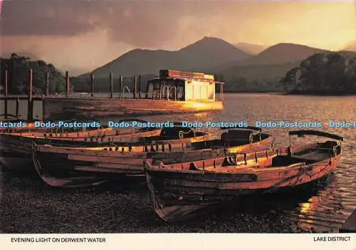 D292347 Lake District. Abendlicht auf Derwent-Wasser. Fotopräzision. Colourma