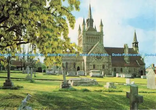 D297441 Isle of Wright. Whippingham Church. Nahe. Schaftlin. Jarrold