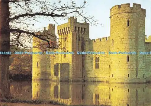 D292350 Sussex. Schloss Bodiam. Blick von Südosten. Richter. C. 3612. X