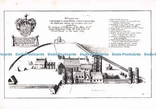 D292351 Canterbury. Kent. Augustinerabtei. Krone