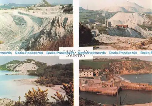 D294556 China Clay Country. Charlestown Harbour. Richter. C. 3751. X. Multi View