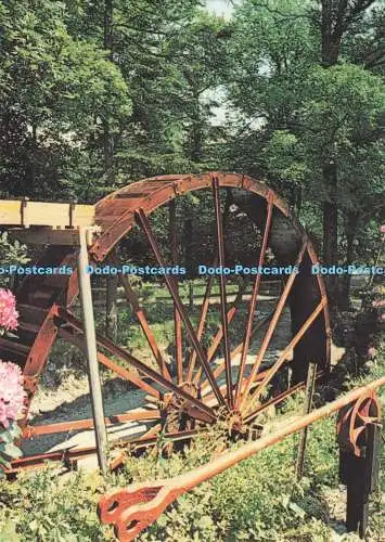 D294557 St. Austell. Carthew. Wheal Martyn Museum. Das Wasserrad mit 35 Durchmesser